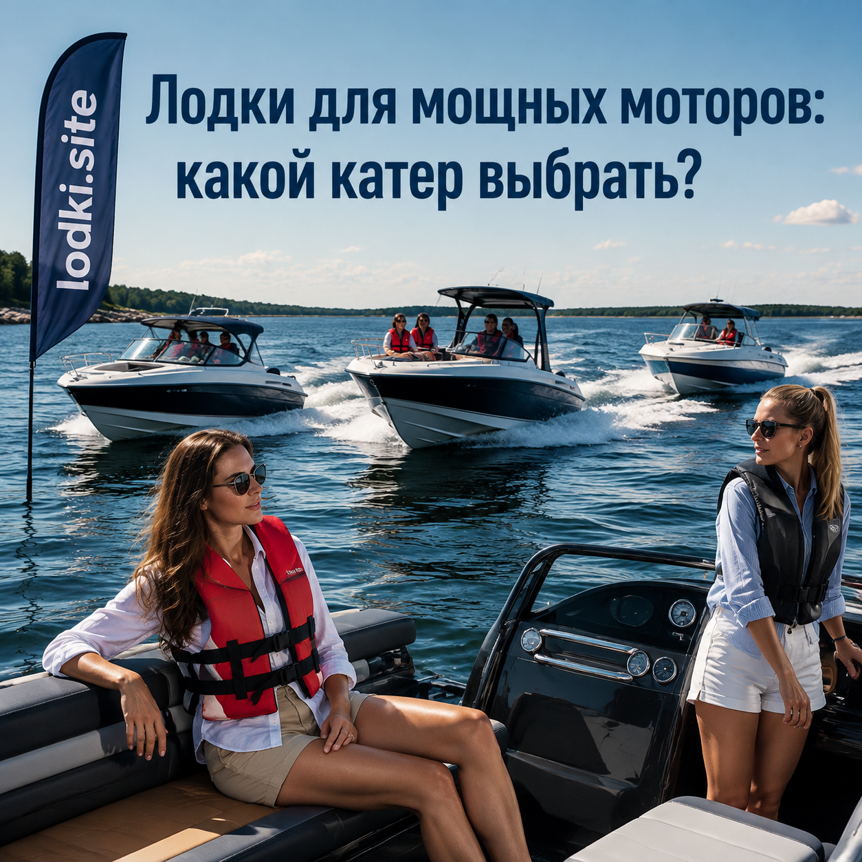 Лодки для мощных моторов: какой катер выбрать?