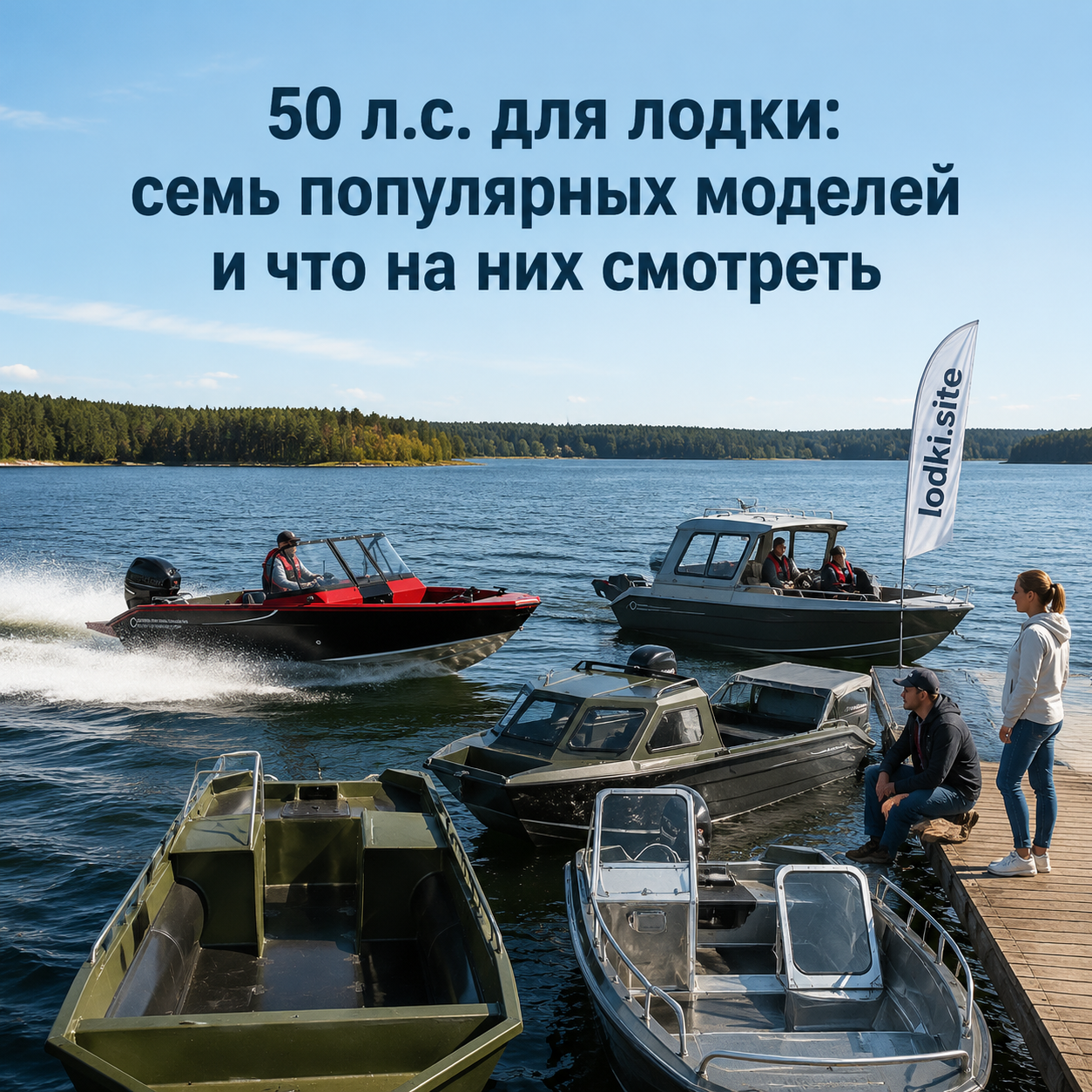 50 л.с. для лодки: семь популярных моделей и что на них смотреть