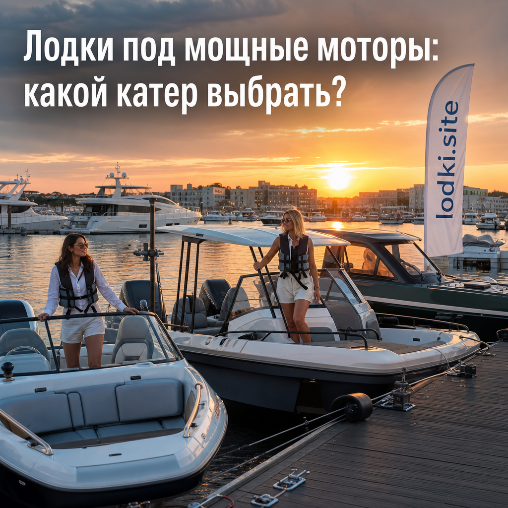 Лодки под мощные моторы: какой катер выбрать?